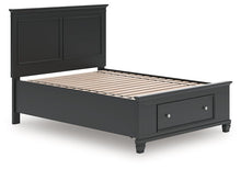 Load image into Gallery viewer, Lanolee Panel Storage Bed
