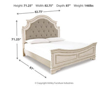 Load image into Gallery viewer, Realyn Upholstered Bed
