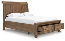 Load image into Gallery viewer, Feddinger Panel Storage Bed
