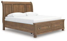Load image into Gallery viewer, Feddinger Panel Storage Bed
