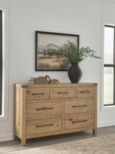 Load image into Gallery viewer, Ridgester Dresser and Mirror
