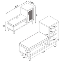 Load image into Gallery viewer, Teller Storage Bench
