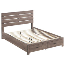 Load image into Gallery viewer, Brantford Eastern King &amp; Queen Panel Bed Barrel Oak
