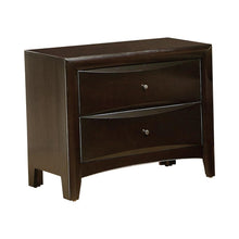 Load image into Gallery viewer, Phoenix 2-drawer Nightstand Deep Cappuccino
