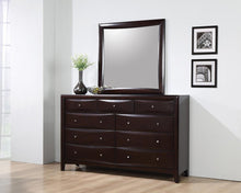 Load image into Gallery viewer, Phoenix Square Dresser Mirror Deep Cappuccino
