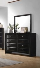 Load image into Gallery viewer, Briana Rectangle Dresser Mirror Black
