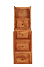 Load image into Gallery viewer, Wrangle Hill 4-drawer Stairway Chest Amber Wash
