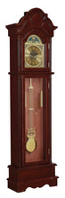 Load image into Gallery viewer, Diggory Grandfather Clock Brown Red and Clear
