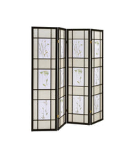 Load image into Gallery viewer, Catabella 4-panel Floral Print Folding Screen Multi-color
