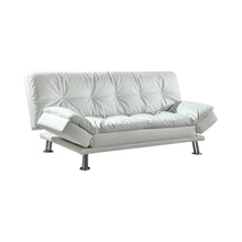 Load image into Gallery viewer, Dilleston Tufted Back Upholstered Sofa Bed Grey
