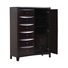 Load image into Gallery viewer, Phoenix 6-drawer Door Chest Deep Cappuccino
