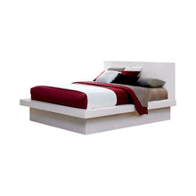Load image into Gallery viewer, Jessica California King, E.king, &amp; Queen Bed with Storage Headboard Cappuccino
