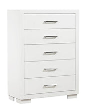 Load image into Gallery viewer, Jessica 5-drawer Chest White
