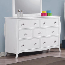 Load image into Gallery viewer, Dominique 7-drawer Dresser Cream White
