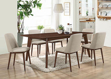 Load image into Gallery viewer, Malone Rectangular Dining Table Dark Walnut
