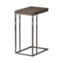 Load image into Gallery viewer, Pedro Expandable Top Accent Table Weathered Grey and Black
