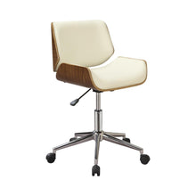 Load image into Gallery viewer, Addington Adjustable Height Office Chair Ecru and Chrome
