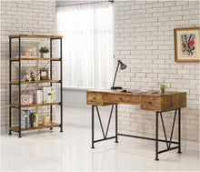 Load image into Gallery viewer, Analiese 4-shelf Bookcase Antique Nutmeg
