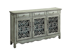 Load image into Gallery viewer, Madeline 3-door Accent Cabinet Antique Green
