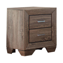 Load image into Gallery viewer, Kauffman 2-drawer Nightstand Washed Taupe
