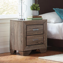 Load image into Gallery viewer, Kauffman 2-drawer Nightstand Washed Taupe
