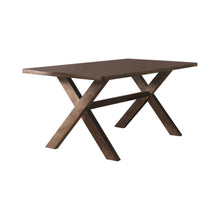 Load image into Gallery viewer, Alston X-shaped Dining Table Knotty Nutmeg
