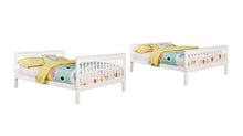 Load image into Gallery viewer, Chapman Full Over Full &amp; Twin Over Full Bunk Bed Black &amp; White
