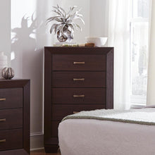 Load image into Gallery viewer, Kauffman 5-drawer Chest Dark Cocoa
