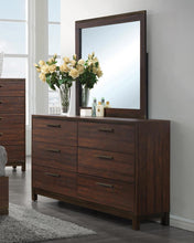 Load image into Gallery viewer, Edmonton Dresser Mirror Rustic Tobacco
