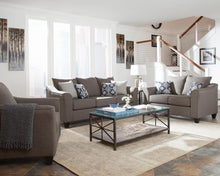 Load image into Gallery viewer, Salizar Flared Arm Loveseat Grey
