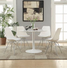 Load image into Gallery viewer, Lowry Round Dining Table White
