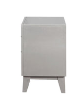 Load image into Gallery viewer, Leighton 2-drawer Nightstand Metallic Mercury
