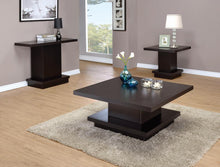 Load image into Gallery viewer, Reston Pedestal Sofa Table Cappuccino
