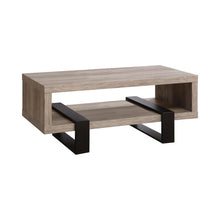 Load image into Gallery viewer, Dinard Coffee Table with Shelf Grey Driftwood
