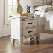 Load image into Gallery viewer, Franco 2-drawer Nightstand Antique White
