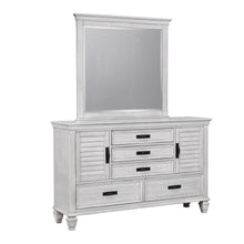 Load image into Gallery viewer, Franco Rectangular Dresser Mirror Antique White
