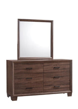 Load image into Gallery viewer, Brandon Framed Dresser Mirror Medium Warm Brown
