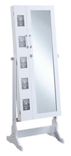 Load image into Gallery viewer, Doyle Jewelry Cheval Mirror with Picture Frames White

