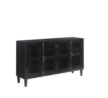 Load image into Gallery viewer, Sylvia 4-door Accent Cabinet Black
