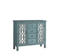 Load image into Gallery viewer, Rue 4-drawer Accent Cabinet Antique Blue
