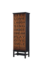 Load image into Gallery viewer, Lovegood 2-door Accent Cabinet Rich Brown and Black
