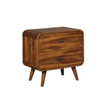 Load image into Gallery viewer, Robyn 2-drawer Nightstand Dark Walnut
