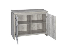 Load image into Gallery viewer, Enoch 2-door Accent Cabinet Grey Driftwood
