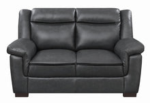 Load image into Gallery viewer, Arabella Pillow Top Upholstered Loveseat Grey
