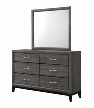 Load image into Gallery viewer, Watson 6-drawer Dresser Grey Oak and Black
