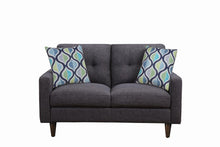 Load image into Gallery viewer, Watsonville Tufted Back Loveseat Grey
