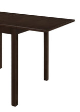 Load image into Gallery viewer, Kelso Rectangular Dining Table with Drop Leaf Cappuccino
