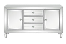 Load image into Gallery viewer, Leticia 3-drawer Accent Cabinet Silver
