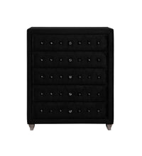 Load image into Gallery viewer, Deanna Deanna 5-drawer Rectangular Chest Black
