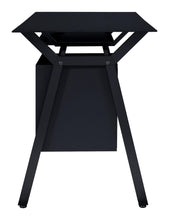 Load image into Gallery viewer, Weaving 2-drawer Computer Desk Black
